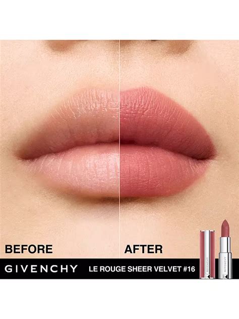 givenchy sheer velvet nr 16 nude boise